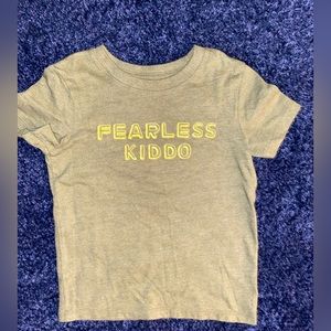 Cat&Jack 4T Fearless Kiddo Graphic Tee